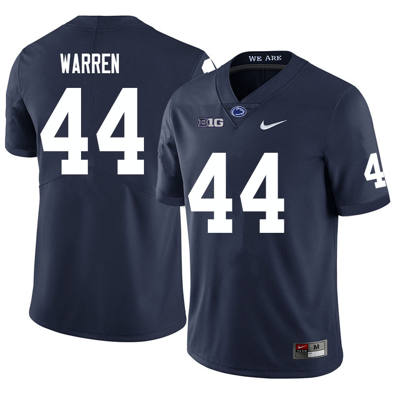 Men #44 Tyler Warren Penn State Nittany Lions College Football Jerseys Sale-Navy